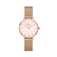 Watch Daniel Wellington Woman Petite Melrose Pearl in Steel DW00100516 - DW00100516